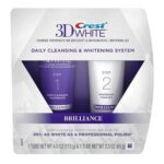 CREST 3D WHITE - BRILLIANCE DAILY CLEANSING TOOTHPASTE & WHITENING GEL SYSTEM (6.3oz) 178g