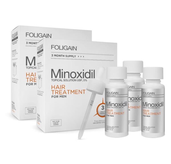 FOLIGAIN MINOXIDIL 5% HAIR REGROWTH 6 Month Supply