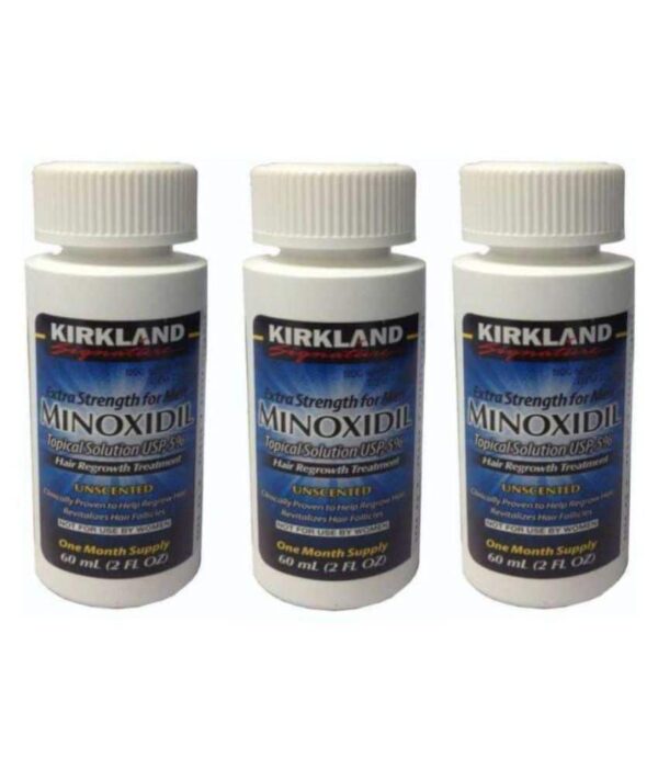 KIRKLAND MINOXIDIL in India Hair Regrowth For Men Three Month Supply