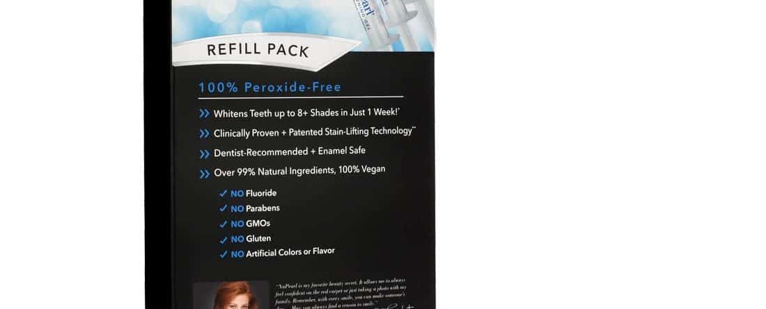 NuPearl.32x ADVANCED TEETH WHITENING SYSTEM REFILL PACK FOR SENSITIVE TEETH 4 Syringes