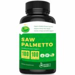 Saw Palmetto Health Supplements for Men 500mg / Serving 100 non GMO caps