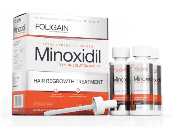 FOLIGAIN MINOXIDIL 5% HAIR REGROWTH TREATMENT For Men 3 Month Supply