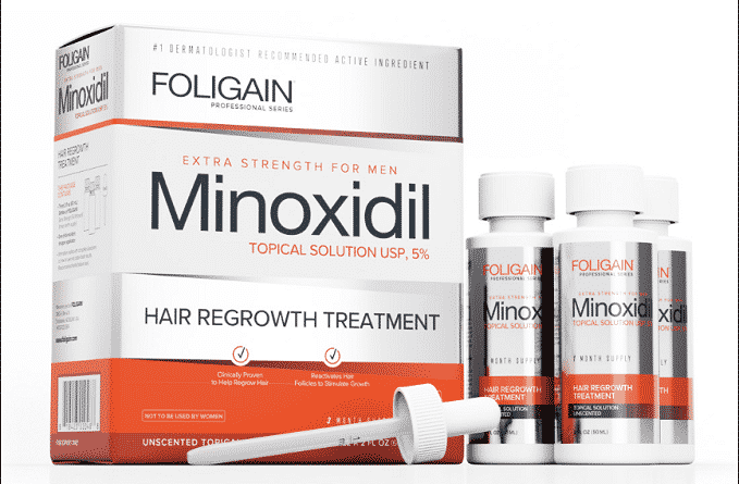 FOLIGAIN MINOXIDIL 5% HAIR REGROWTH TREATMENT For Men 3 Month Supply