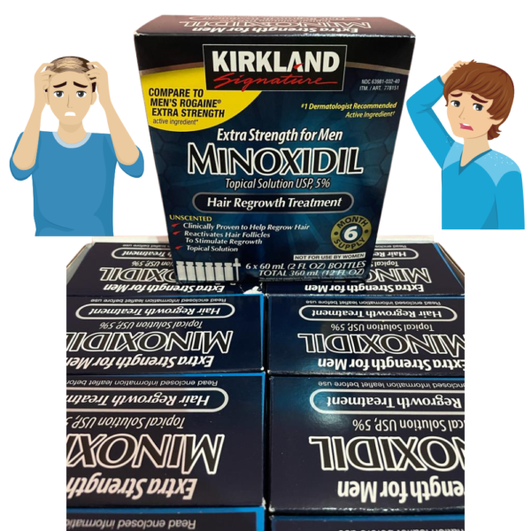 Kirkland Minoxidil in India Hair regrowth For Men
