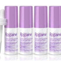 Women's ROGAINE 2% Minoxidil Solution Hair Loss Four month supply