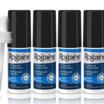 Rogaine Minoxidil 5% Extra Strength Topical Solution 4 month supply