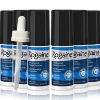 Rogaine Solution Minoxidil 5% Extra Strength For men Six month supply