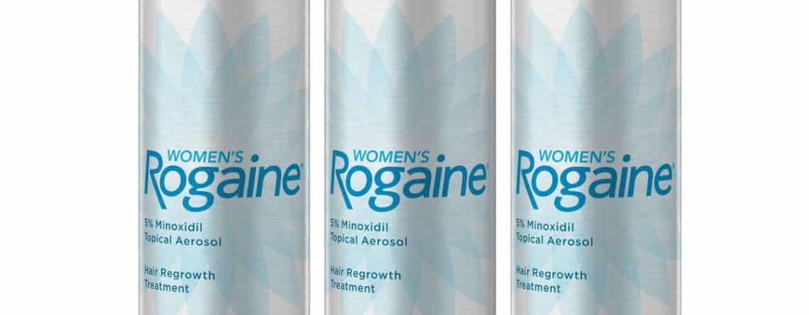 Women's Rogaine Minoxidil 5% Unscented Foam 6 Month Supply