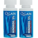 Qgain high purity low alcohol minoxidil 5% For Men Two month supply