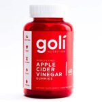 Goli Nutrition Apple Cider Vinegar Gummies Supplement, 60 Pieces