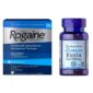 Rogaine Topical Solution 5% Hair Loss 3 Month + Biotin 10,000 mcg 100 Tablets
