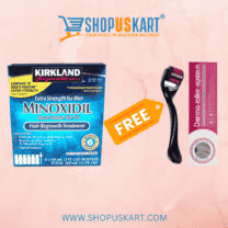 Kirkland Minoxidil India 6 Month Supply Free Derma Roller