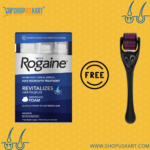 Rogaine Foam Minoxidil India 3 Month Supply Free Derma Roller