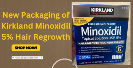 New Packaging Kirkland Minoxidil In India From Shopuskart