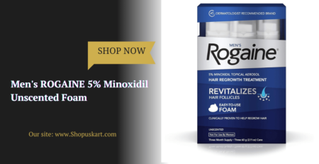 Minoxidil Unscented Foam