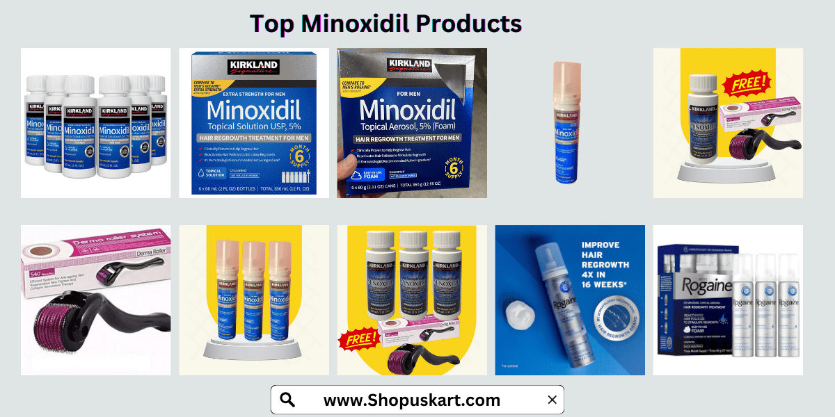 Top Minoxidil Products