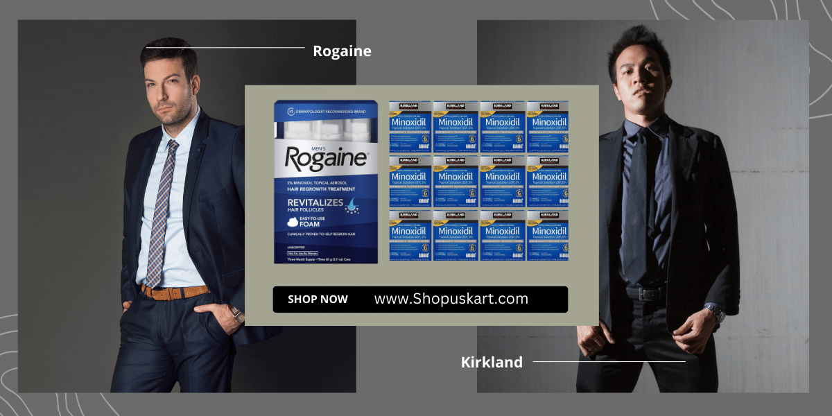 Find Rogaine Kirkland Minoxidil