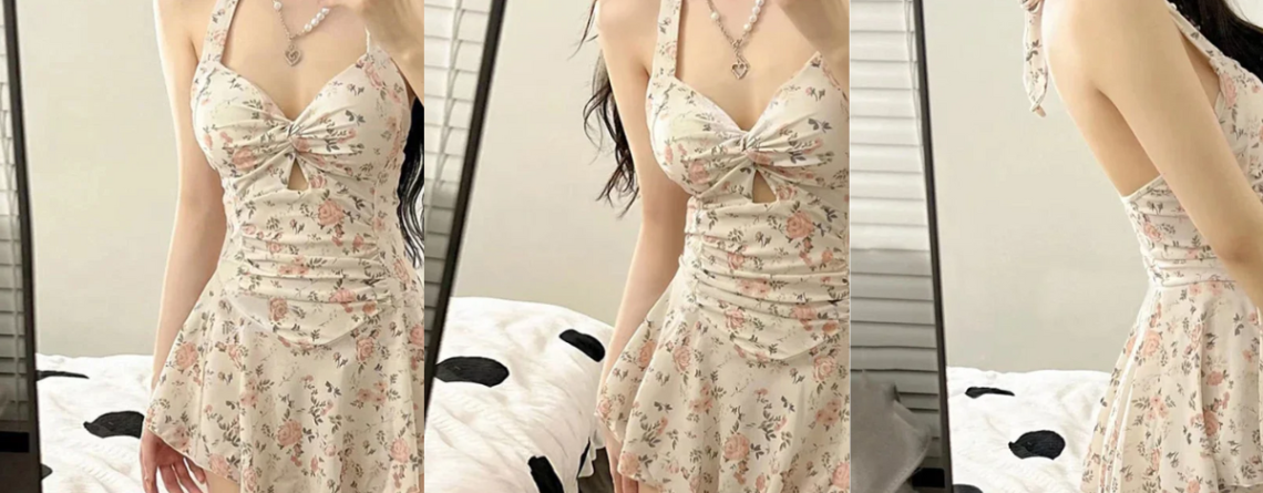 Korean Sunflower Dresses