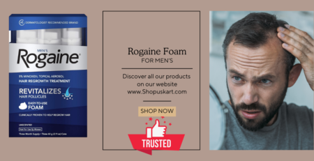 Rogaine Foam Trusted Hair Regrowth