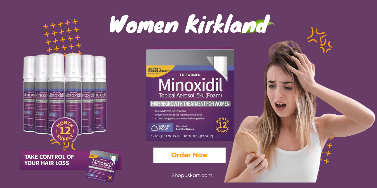 Women Kirkland Minoxidil India