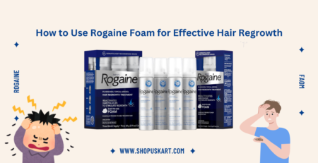 How to Use Rogaine Foam