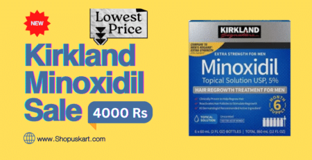 Kirkland Minoxidil 6-Month Supply Lowest Price 4000 RS