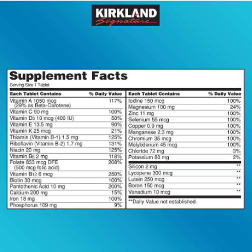 Get imported vitamins and minerals with free shipping across India from Shopuskart